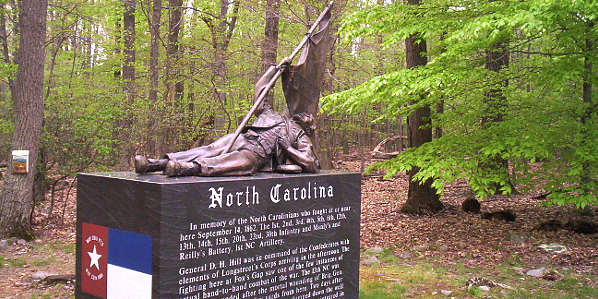 North Carolina monument at South Mountain battlefield